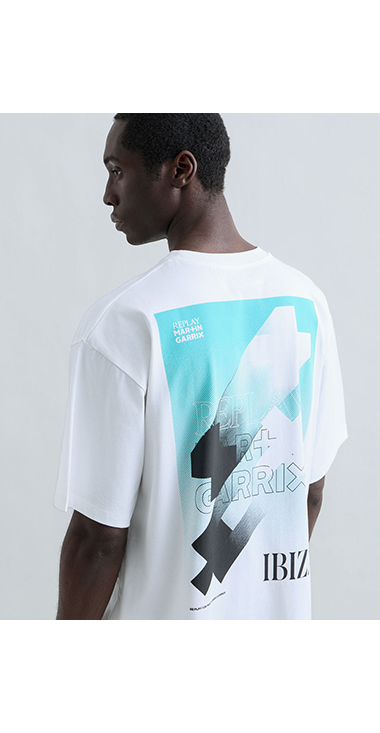 REPLAY &times; MARTIN GARRIX グラフィックTEE IBIZA 詳細画像